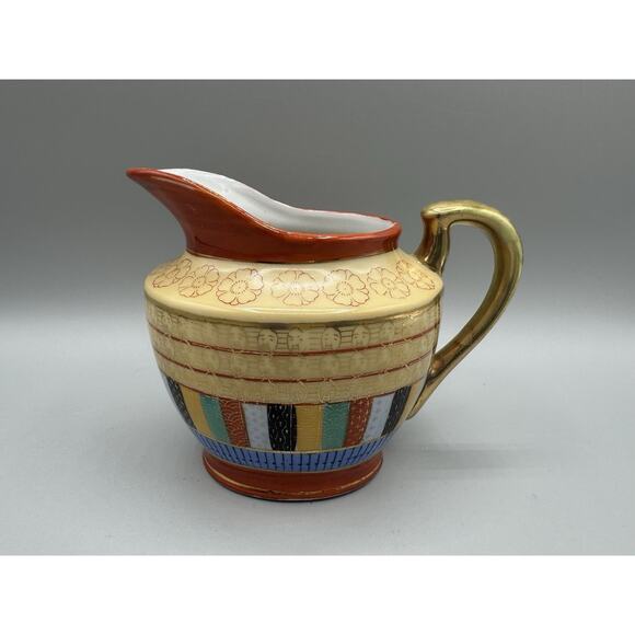 Thousand Faces by Chikaramachi Cream Pitcher Creamer Vintage Japan - Picture 1 of 13